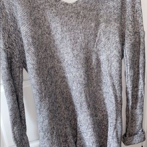 Gray sweater